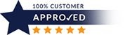 100% Customer Approved — 5 Star